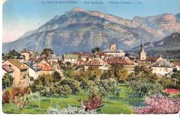 La Roche-sur-Foron- Haute Savoie-1933-Pointe D´Andey-arbres En Fleurs-carte Colorisée - La Roche-sur-Foron