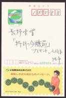 Japan Advertising Postcard, Watermelons, Postally Used (jadu006) - Postcards