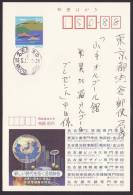 Japan Advertising Postcard, Computer Schools, Postally Used (jadu060) - Ansichtskarten