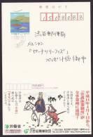 Japan Advertising Postcard, Horse, Monkey, Childcare, Postally Used (jadu067) - Ansichtskarten