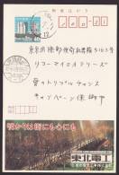 Japan Advertising Postcard, Street Illumination, Postally Used (jadu074) - Postcards