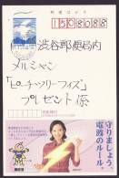 Japan Advertising Postcard, Illegal Radio, Yumiko Takahashi, Postally Used (jadu095) - Cartes Postales