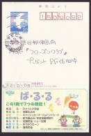 Japan Advertising Postcard, Postal Savings, Squirrels, Postally Used (jadu110) - Cartoline Postali