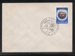 POLAND 1971 50 YEARS OF POZNAN INTERNATIONAL TRADE FAIR COMM CANCEL ON COVER - Covers & Documents