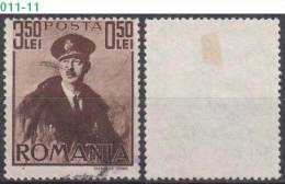 ROMANIA, 1940, King Carol II; Sc. /Mi. B122/ 620 - Used Stamps