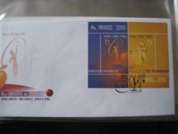 Cyprus 2000 Miss Universe FDC - Briefe U. Dokumente