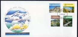 New Zealand 1985 Scenic Bridges FDC - FDC