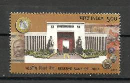 INDIA, 2010, 75th Anniversary Of Reserve Bank Of India, MNH, (**) - Neufs