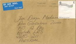 Great Britain Cover With Nobel Prize Stamp - Cartas & Documentos