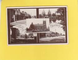 CPA  - SNAP SHOTS OF BLETCHLEY  - Multivues -  Road  - Church - Road Vicotria - Buckinghamshire