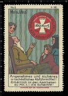 Old Original German Poster Stamp (cinderella Reklamemarke) Pharmacy Apotheke Medicines - Pharmazie