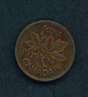 CANADA  -  1939  1 Cent  Circulated As Scan - Canada