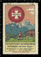 Old Original German Poster Stamp (cinderella Reklamemarke) Pillen Apotheke Pharmacy Medicines Farmer Goat - Apotheek