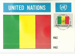 MAXIMA UN ONU NACIONES UNIDAS BANDERA MALI - Other & Unclassified