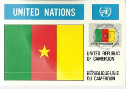 MAXIMA UN ONU NACIONES UNIDAS BANDERA CAMERUN CAMEROON CAMEROUN - Sonstige & Ohne Zuordnung