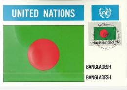 MAXIMA UN ONU NACIONES UNIDAS BANDERA BANGLADESH - Autres & Non Classés