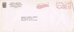 0213. Carta HALIFAX (Nova Scotia) Canada 1954. Franqueo Mecanico - Ongebruikt