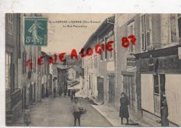 87 - ST LAURENT - SAINT LAURENT SUR GORRE -  LA RUE PRINCIPALE  - EDITEUR BONTEMPS - Saint Laurent Sur Gorre