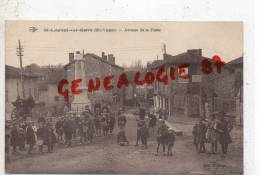 87 - ST LAURENT -SAINT LAURENT SUR GORRE -  AVENUE DE LA POSTE - MONUMENT AUX MORTS - EDITEUR BONTEMPS - Saint Laurent Sur Gorre