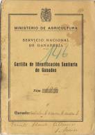 Cartilla Identificacion Sanitaria SANTA PERPETUA MOGUDA (Barcelona) 1940 - Spanje