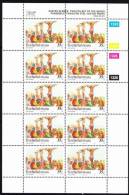 Bophuthatswana - 1994 - Easter Stamps - Full Sheet 35c Luke 22:33 - Bofutatsuana