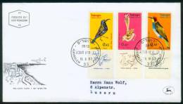 Israel  1963  Vögel  (1 FDC )  Mi: 273-75 (1,30 EUR) - Cartas & Documentos