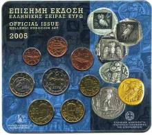 Grèce Greece Coffret Officiel BU 2005 - Grecia