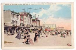 D10120 - Group Of Bathing Houses And Hotel Trouville, Long Beach, Long Island - Long Island