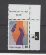 (SA0280) FINLAND, 1995 (50th Anniversary Of UN). Mi # 1316. MNH** Stamp - Unused Stamps