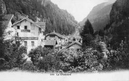 LE CHATELARD (Suisse) Vue Du Village Grand Hotel - Andere & Zonder Classificatie