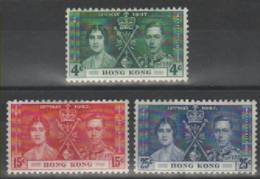 Hong Kong May 12th King George VI 1937 MH * - Unused Stamps