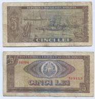 ROMANIA - 5 Lei, 1966. - Rumänien