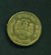 SINGAPORE  -  1990  1 Dollar  Circulated  As Scan - Singapur