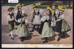 Costumes Suisses : Kleine Waadtländerinen-Tracht - Costume De Petits Vaudois Et Vaudoises EN RELIEF (10´389) - Other