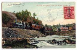 D10138 - Fall River And Gillespie Hotel, Hot Springs " Train" - Sonstige & Ohne Zuordnung