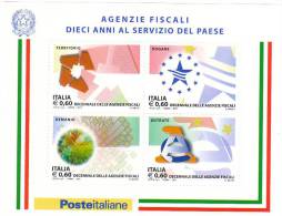 ITALIA 2011 BF INTEGRO - LE ISTITUZIONI AGENZIE FISCALI - Blocks & Sheetlets