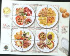 San Marino 2003 Foglietto  "I Sapori Della Nostra Terra(La Cucina) " ** MNH - Unused Stamps