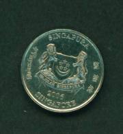 SINGAPORE  -  2006  20 Cents  Circulated  As Scan - Singapur