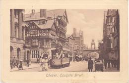 CHESTER Eastgate Tramway 1908 - Chester