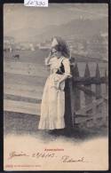 Costumes Suisses : Appenzellerin Um. 1903 ; Pli En Haut (scan)(10´390) - Appenzell