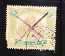 Malaya 1904-10 Federation Elephants & Howdah Used - Federated Malay States