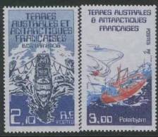 FRENCH ANTARCTICA 1986 Ships SG212-3 UNHM EY522 - Neufs