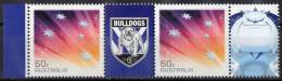 Australia 2012 NRL Footy Stamps - Canterbury Bankstown Bulldogs 60c Pair MNH - Football Rugby - Ungebraucht