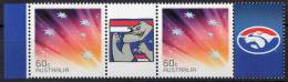 Australia 2012 AFL Footy Stamps - Western Bulldogs 60c Pair MNH - Football - Ungebraucht