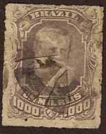 BRAZIL 1878 1000r Pedro White Beard SG 66 U JD51 - Gebraucht