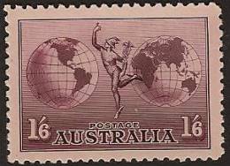 AUSTRALIA 1934 1/6 Hermes P11 SG 153 HM RO221 - Ongebruikt