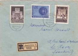 Amstetten 1956 - Recommandé Registered Brief Letter Lettre - Maschinenstempel (EMA)