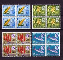 Rhodesia 1968-70. Yvert 166A-69 (block 4) ** MNH. - Rhodésie (1964-1980)