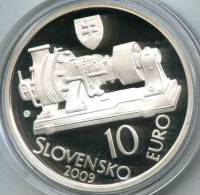 Slovaquie Slovakia 10 Euro 2009 Aurel Stodola PP Proof BE Argent - Eslovaquia