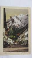 AK  Postcard Von Mittenwald (Bayewrn) Untere Marktstrasse Gegen Karwendel - Mittenwald